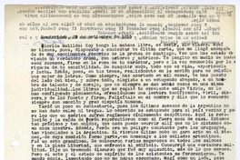 [Carta] 1955 septiembre 29, Montevideo [a] Querida Matilde  [manuscrito] Carlos [Sabat Ercasty].
