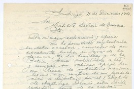 [Carta] 1956 diciembre 11, Santiago [a] Matilde Ladrón de Guevara  [manuscrito] Manlio Bustos Q.