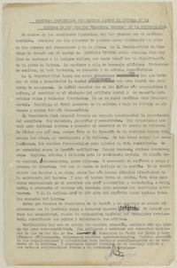 Discurso pronunciado por Matilde Ladrón de Guevara en la entrega de los premios "Gabriela Mistral" de la Municipalidad de [Santiago].  [manuscrito] Matilde Ladrón de Guevara.