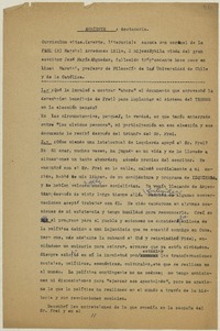 [Entrevista]  [manuscrito] Matilde Ladrón de Guevara.