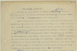 El corazón infinito  [manuscrito] Matilde Ladrón de Guevara.