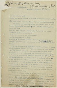 Los lideres  [manuscrito] Matilde Ladrón de Guevara.