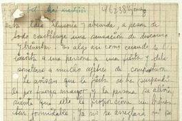 [Octubre qué martirio]  [manuscrito] Matilde Ladrón de Guevara.