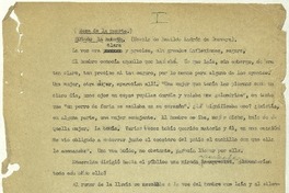 Rosa de la muerte  [manuscrito] Matilde Ladrón de Guevara.