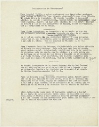 [Dedicatorias] [1983] Santiago, Chile  [manuscrito] Matilde Ladrón de Guevara.