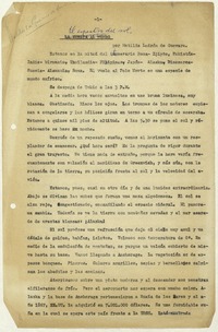 El espectro del sol  [manuscrito] Matilde Ladrón de Guevara.
