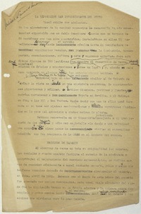 La exposición más impresionante del mundo  [manuscrito] Matilde Ladrón de Guevara.