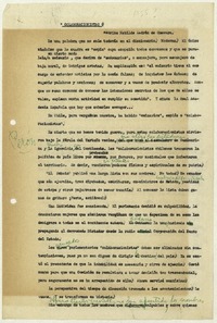 Colaboracionistas  [manuscrito] Matilde Ladrón de Guevara.