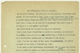 Inés Subercaseaux Zañartu de Casanova  [manuscrito] Matilde Ladrón de Guevara.