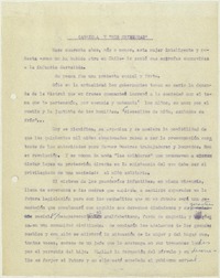 Gabriela y sus criaturas  [manuscrito] Matilde Ladrón de Guevara.