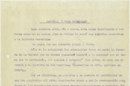 Gabriela y sus criaturas  [manuscrito] Matilde Ladrón de Guevara.