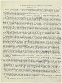 El 29 de septiembre con Benjamín Subercaseaux  [manuscrito] [Matilde Ladrón de Guevara].