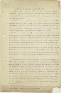 José María Arguedas  [manuscrito] Matilde Ladrón de Guevara.