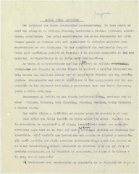 Aldea para artistas  [manuscrito] Matilde Ladrón de Guevara.