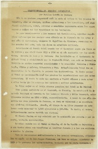 Trascendencia de premios literarios  [manuscrito] Matilde Ladrón de Guevara.