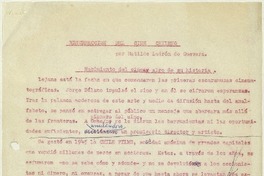 Resurrección del cine chileno  [manuscrito] Matilde Ladrón de Guevara.