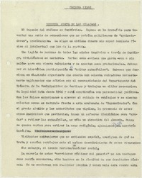Moderna corte de los milagros  [manuscrito] Matilde Ladrón de Guevara.