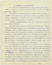 Pudahuel y la forestación  [manuscrito] Matilde Ladrón de Guevara.