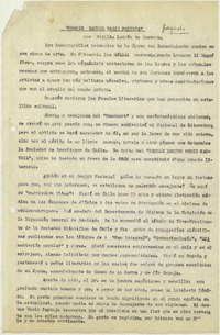 Premio doctor Mario Pantoja  [manuscrito] Matilde Ladrón de Guevara.