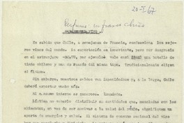 Perfume en frasco chico  [manuscrito] Matilde Ladrón de Guevara.