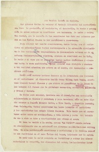 [El periodismo]  [manuscrito] Matilde Ladrón de Guevara.
