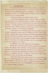 Los últimos días  [manuscrito] [Matilde Ladrón de Guevara].