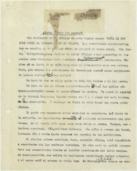 ¿Hasta cuándo los perros?  [manuscrito] Matilde Ladrón de Guevara.