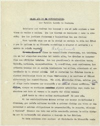 Año de reforestación  [manuscrito] Matilde Ladrón de Guevara.