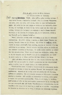 Una  [manuscrito] Matilde Ladrón de Guevara.