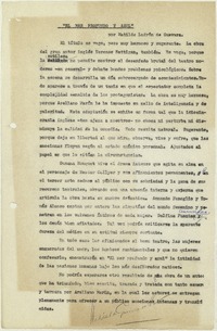El mar profundo y azul  [manuscrito] Matilde Ladrón de Guevara.