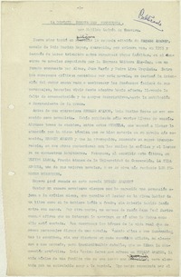 La díficil innovación novelesca  [manuscrito] Matilde Ladrón de Guevara.