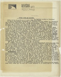 Chile lider de América  [manuscrito] Matilde Ladrón de Guevara.