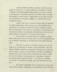 [Presentación de Juan Subercaseaux Amenábar]  [manuscrito] Matilde Ladrón de Guevara.
