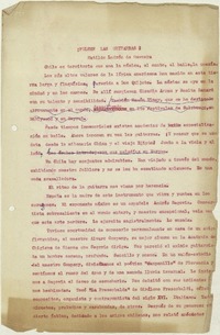 ¡Pulsen las guitarras!  [manuscrito] Matilde Ladrón de Guevara.