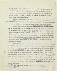 [Acerca de Pablo Neruda]  [manuscrito] Matilde Ladrón de Guevara.