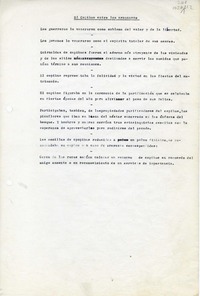 El copihue entre los araucanos  [manuscrito] Oreste Plath.