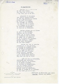 [El agricultor y otros]  [manuscrito] Transcrito por Oreste Plath.