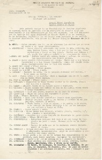 Comidas Populares del Uruguay : Informe preliminar [manuscrito] Manuel Viera Fernández e Isabel Warren de Viera.
