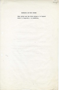 Biografía de tres cerros  [manuscrito] Oreste Plath.