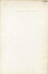 La poesía popular y culta en la medicina  [manuscrito] Oreste Plath.