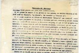 Provincia de Santiago  [manuscrito] Oreste Plath.