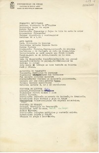 [Folklore chileno]  [manuscrito] Oreste Plath.