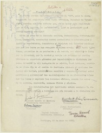 Manifiesto  [manuscrito] [por] Varios autores.