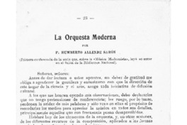La Orquesta Moderna