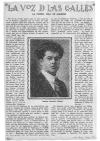 "La voz de las calles" La última obra de Allende