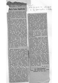 María Luisa Sepúlveda