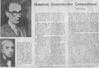 Nuestros desconocidos compositores