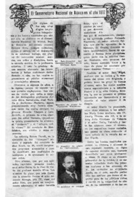El Conservatorio Nacional de Música en el año 1917