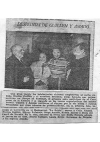 Despedida de Guillén y Amado