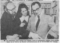 El compositor John Eaton y su esposa ...